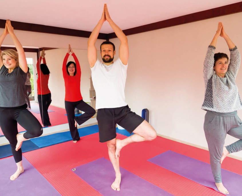 J-Yoga in Lingen, Emsland ist flexibel.